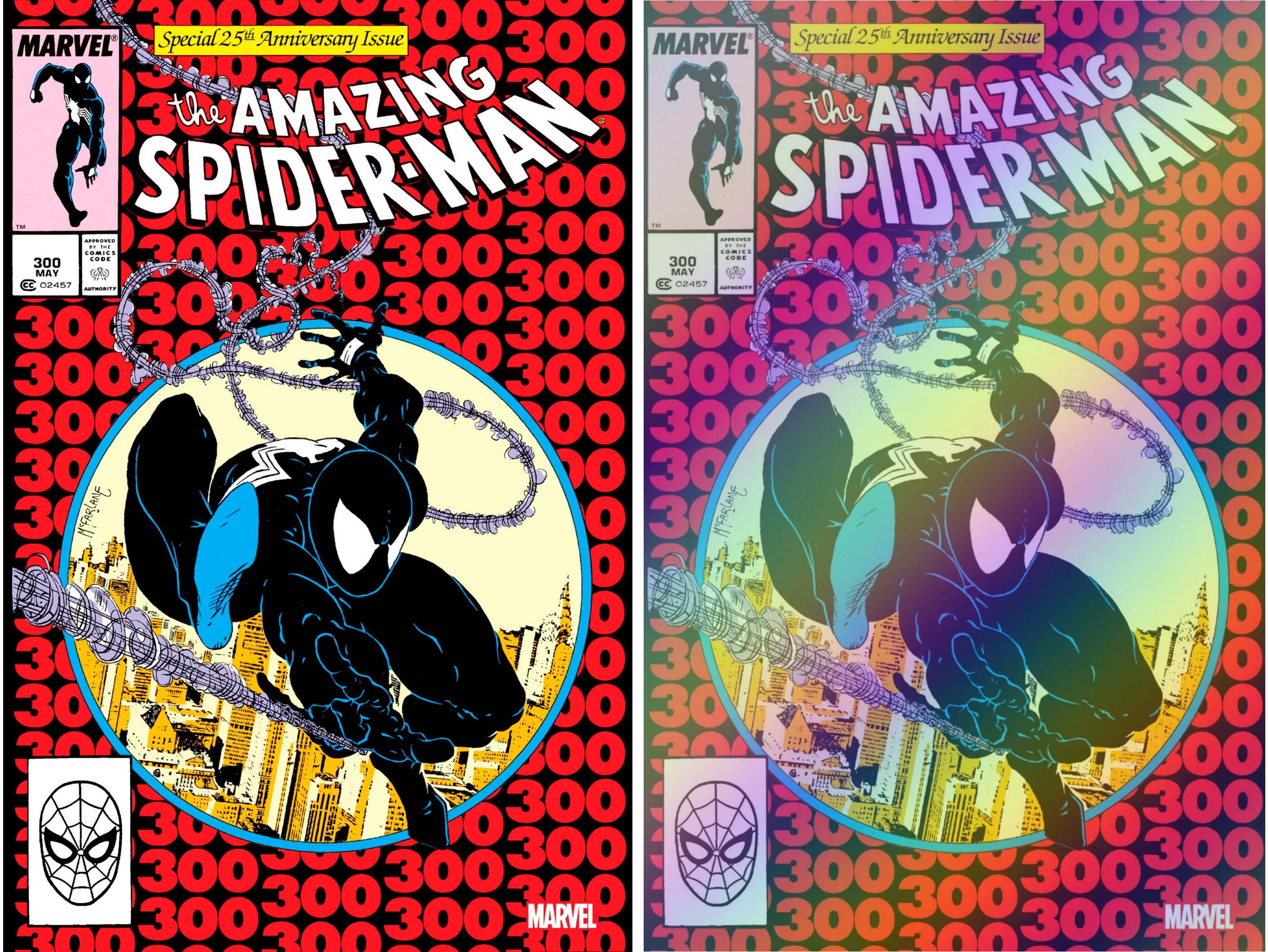AMAZING SPIDER-MAN #300 FACSIMILE EDITION SET (MAIN & FOIL VARIANT)(20 AMAZING SPIDER-MAN #300 FACSIMILE EDITION SET (MAIN & FOIL VARIANT)(20