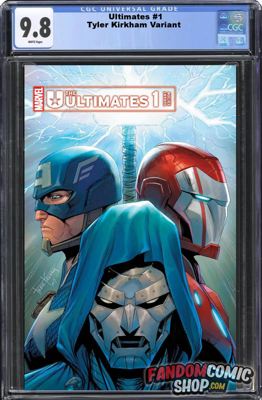 THE ULTIMATES #1 (TYLER KIRKHAM EXCLUSIVE VARIANT) COMIC BOOK ~ CGC Graded 9.8