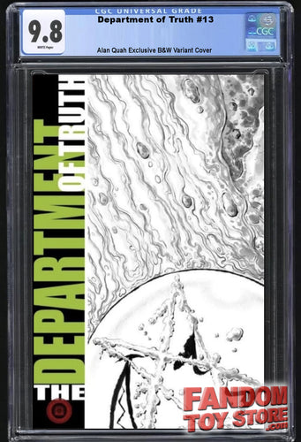 DEPARTMENT OF TRUTH #13 (ALAN QUAH B&W EXCLUSIVE WATCHMEN HOMAGE VARIANT) ~ Dynamite
