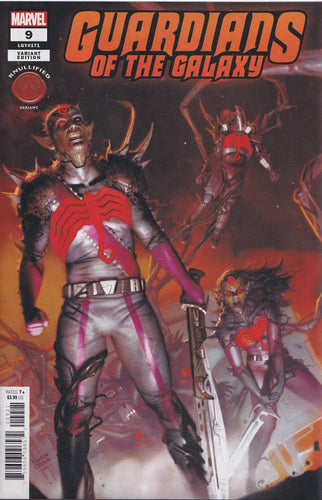 GUARDIANS OF THE GALAXY #9 (RYAN BROWN KNULLIFIED VARIANT) COMIC ~ Marvel Comics