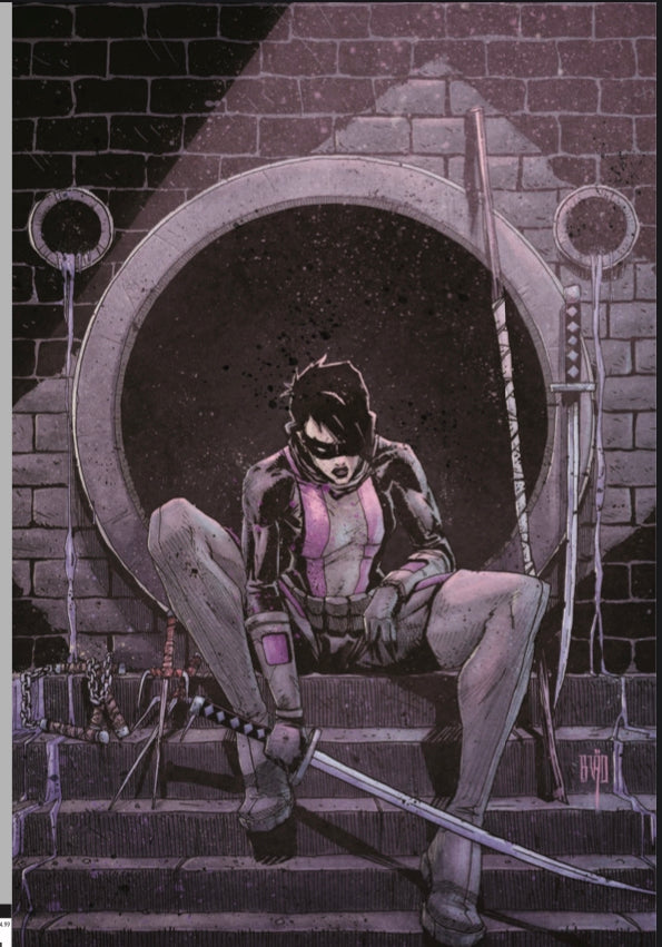 Teenage Mutant Ninja Turtles: The Last Ronin--The Lost Years #3 Blacksaber Comics BRAO’s exclusive