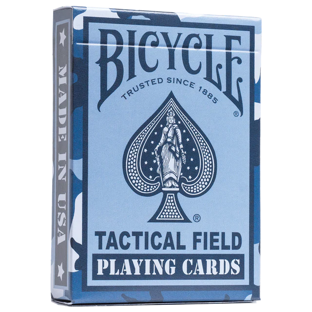 Bicycle Tactical Field Playing Cards - Navy