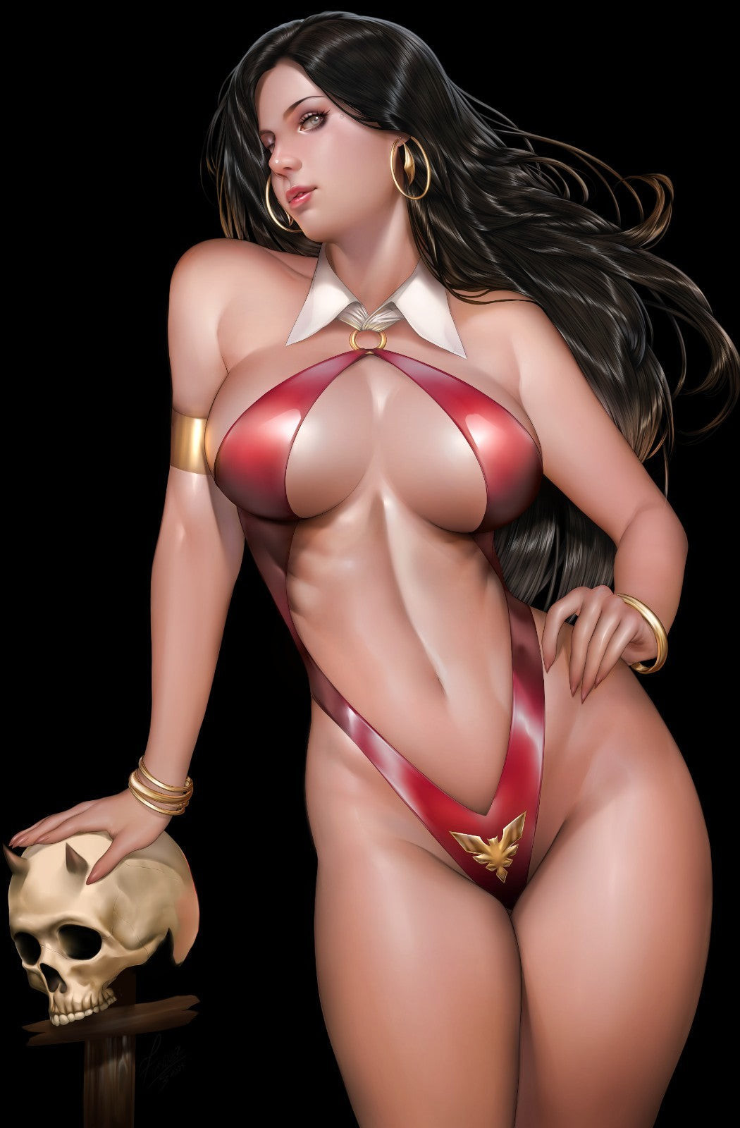 VAMPIRELLA ARMAGEDDON #1 - JOHN VASQUEZ WRAPAROUND COVER C SECRET SDCC 2025