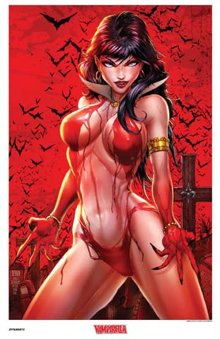 Vampirella - Blood Art Print