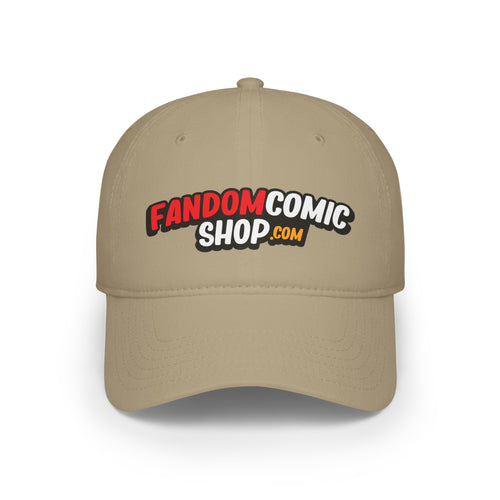 Low Profile Baseball Cap ~ Fandom Comic Shop Merch