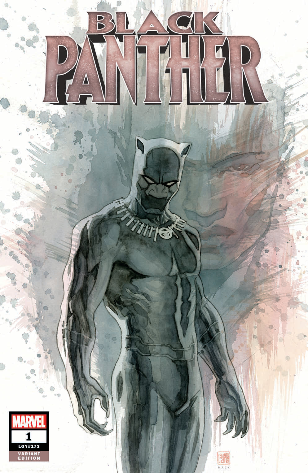 BLACK PANTHER #1 SSCO EXCLUSIVE DAVID MACK VARIANT 2018