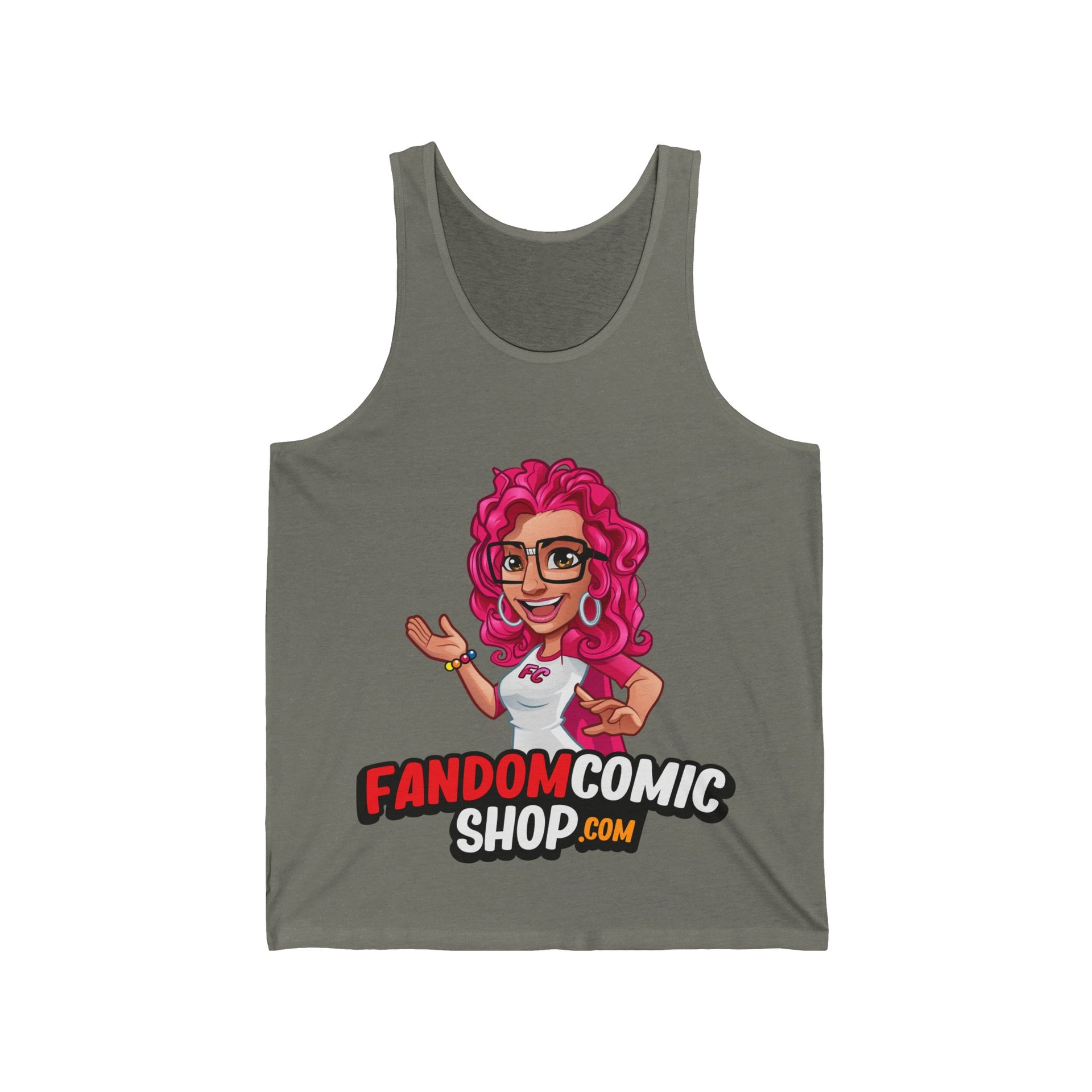 Unisex Jersey Tank ~ Fandom Comic Shop Merch