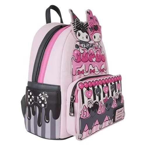 hello kitty backpack loungefly Sanrio My Melody & Kuromi Cake Mini Backpack