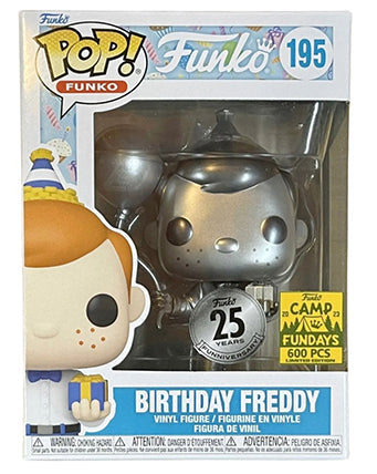 Birthday Freddy Funko (Metallic) 195 - 2023 Camp Fundays Exclusive/600 Pieces [light damage]
