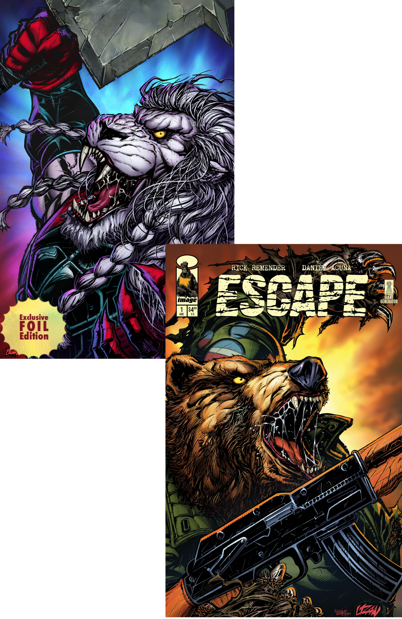 Battle Beast #4 & Escape #1 Bundle