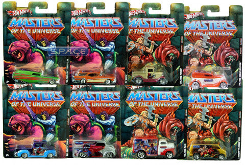 2011 Hot Wheels Masters of the Universe 8 Piece Set