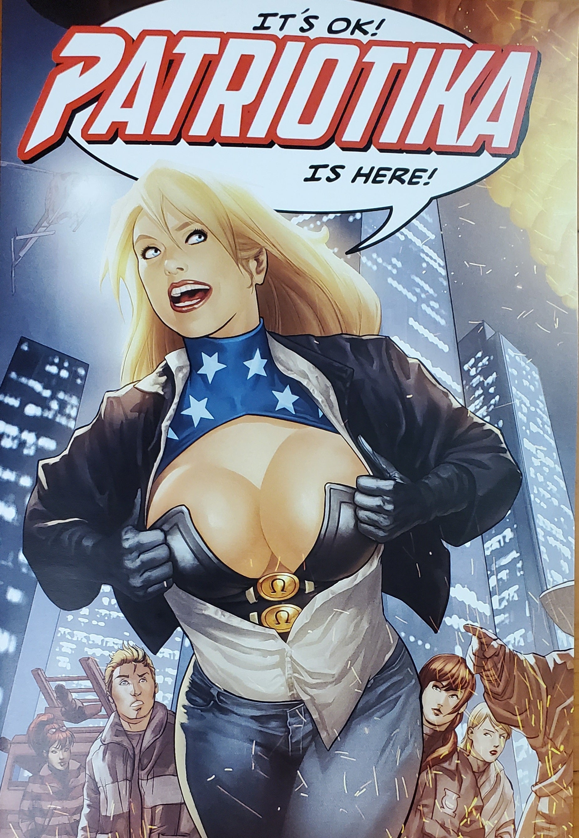 PATRIOTIKA #1 SSCO GASTON HOMAGE VARIANT 2020