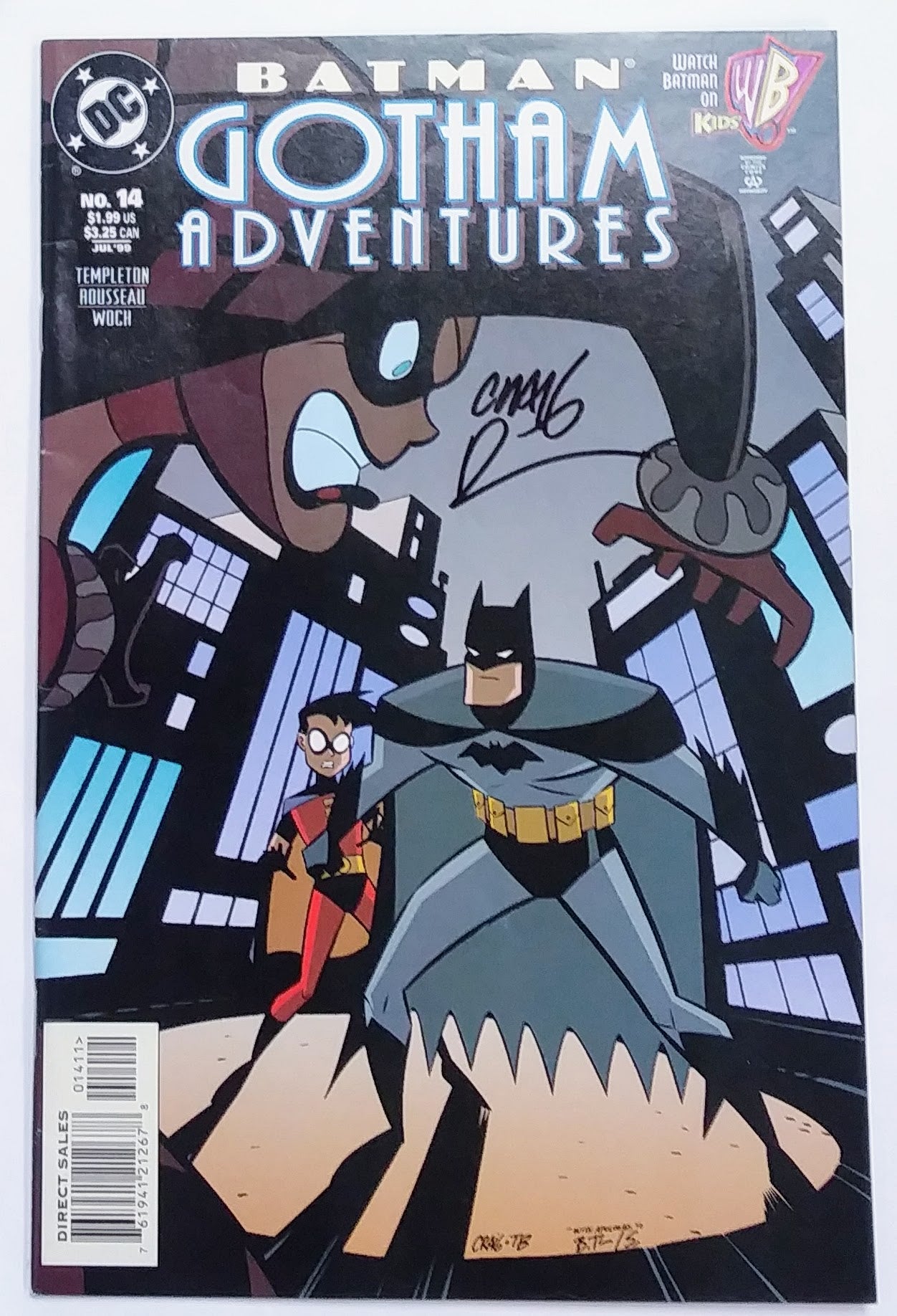 DC Comics: Batman Gotham Adventures #14 (Signed)