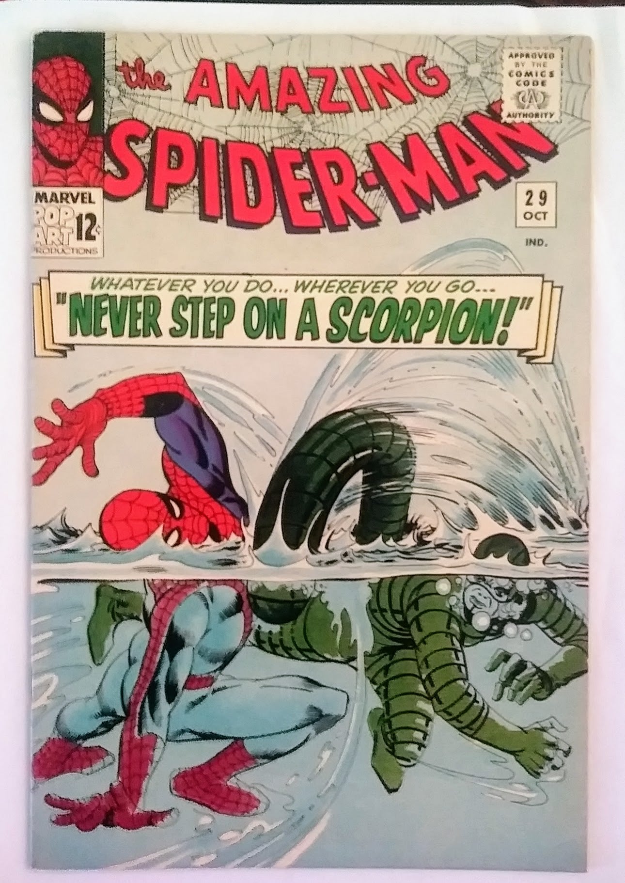 Amazing Spider-Man #029, Marvel Comics (October 1965, VF)