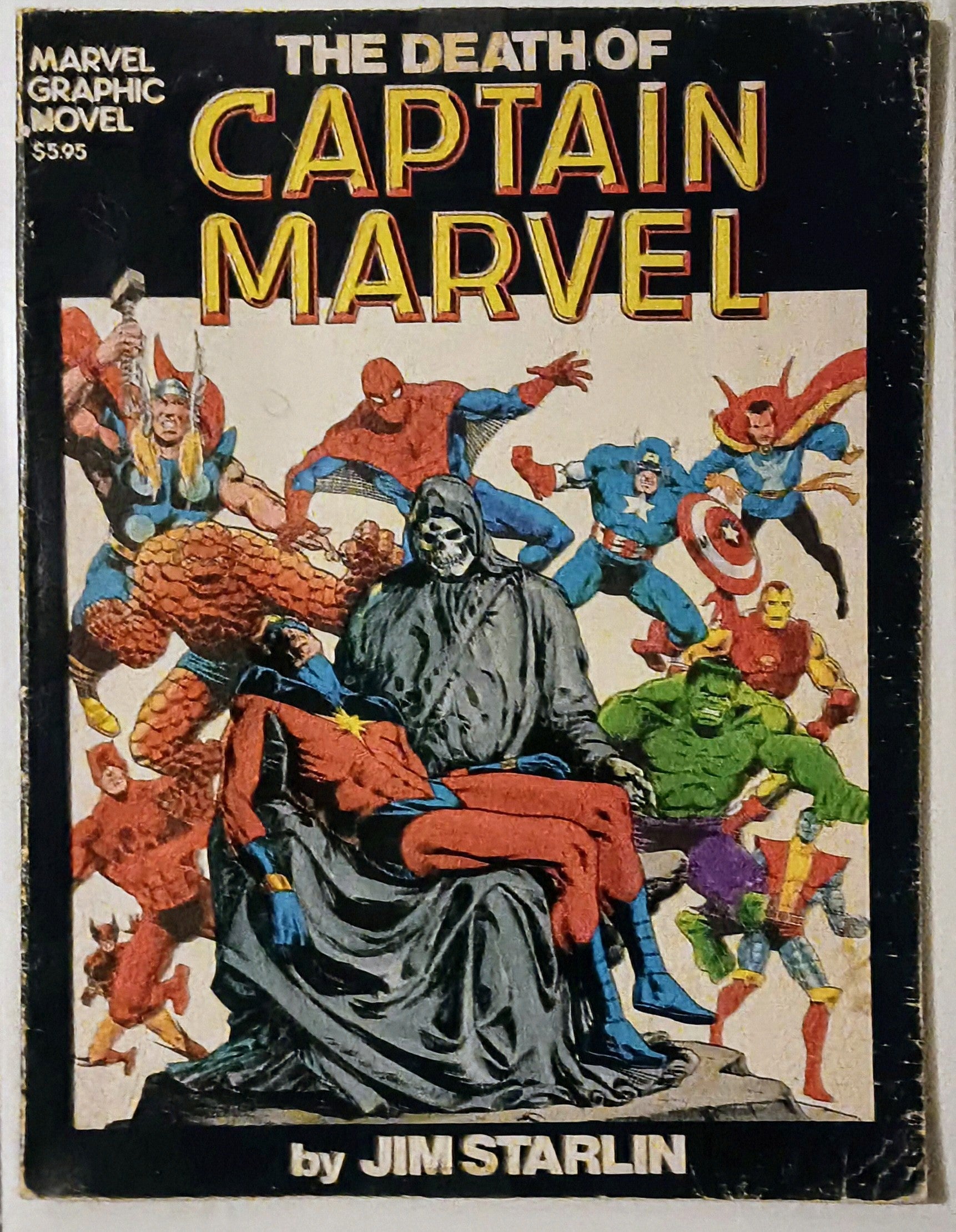 Marvel SC Graphic Novel: Death of Captain Marvel