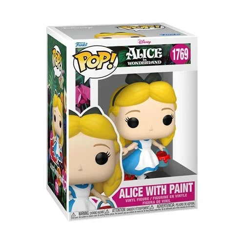 Funko Pop! 1769 Disney - Alice in Wonderland - Alice with Paint Vinyl Figure