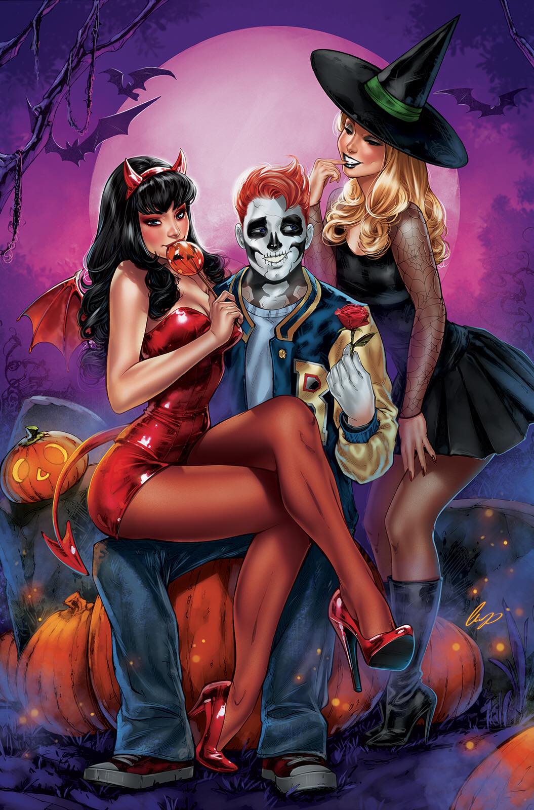 ARCHIE HALLOWEEN SPECTACULAR #1 SSCO ELIAS CHATZOUDIS VIRGIN NYCC VARIANT 2021