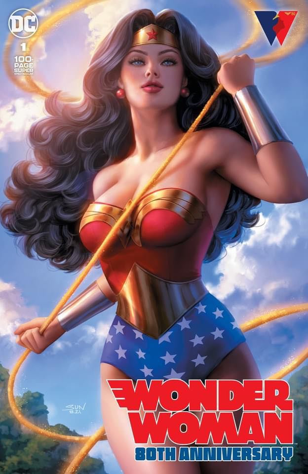WONDER WOMAN 80TH ANNIVERSARY SUPER SPECTACULAR #1 SSCO SUN KHAMUNAKI VARIANT 2021