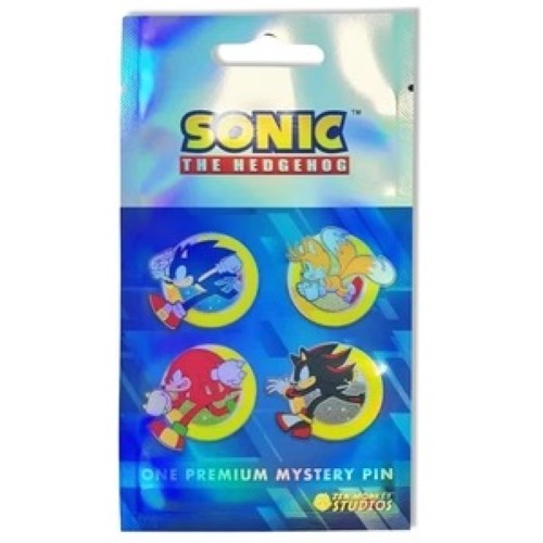 Zen Monkey: Sonic The Hedgehog Character Ring Blind Bag - (1 Bag with 1 Pin)