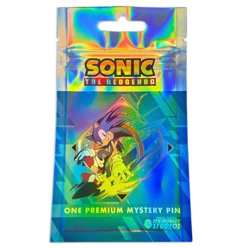 Zen Monkey: Sonic The Hedgehog Speed Stamp Blind Bag - (1 Bag with 1 Pin)
