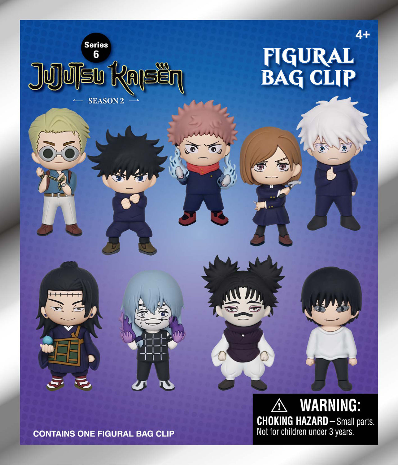 Jujutsu Kaisen 3D Foam Bag Clip Series 6 - Blind Bag Collectible
