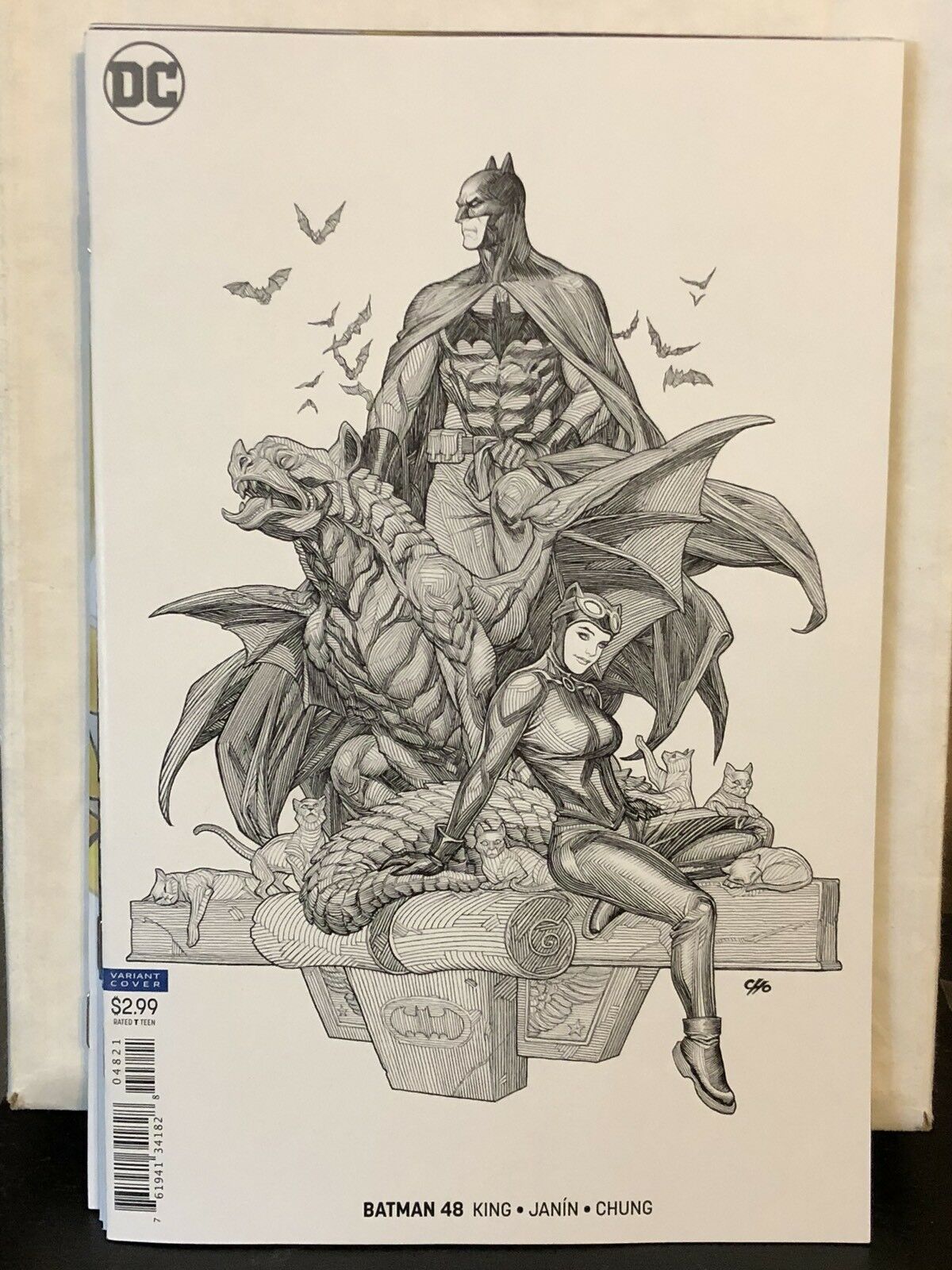 BATMAN #48 FRANK CHO VARIANT DC COMICS BATMAN CATWOMAN WEDDING