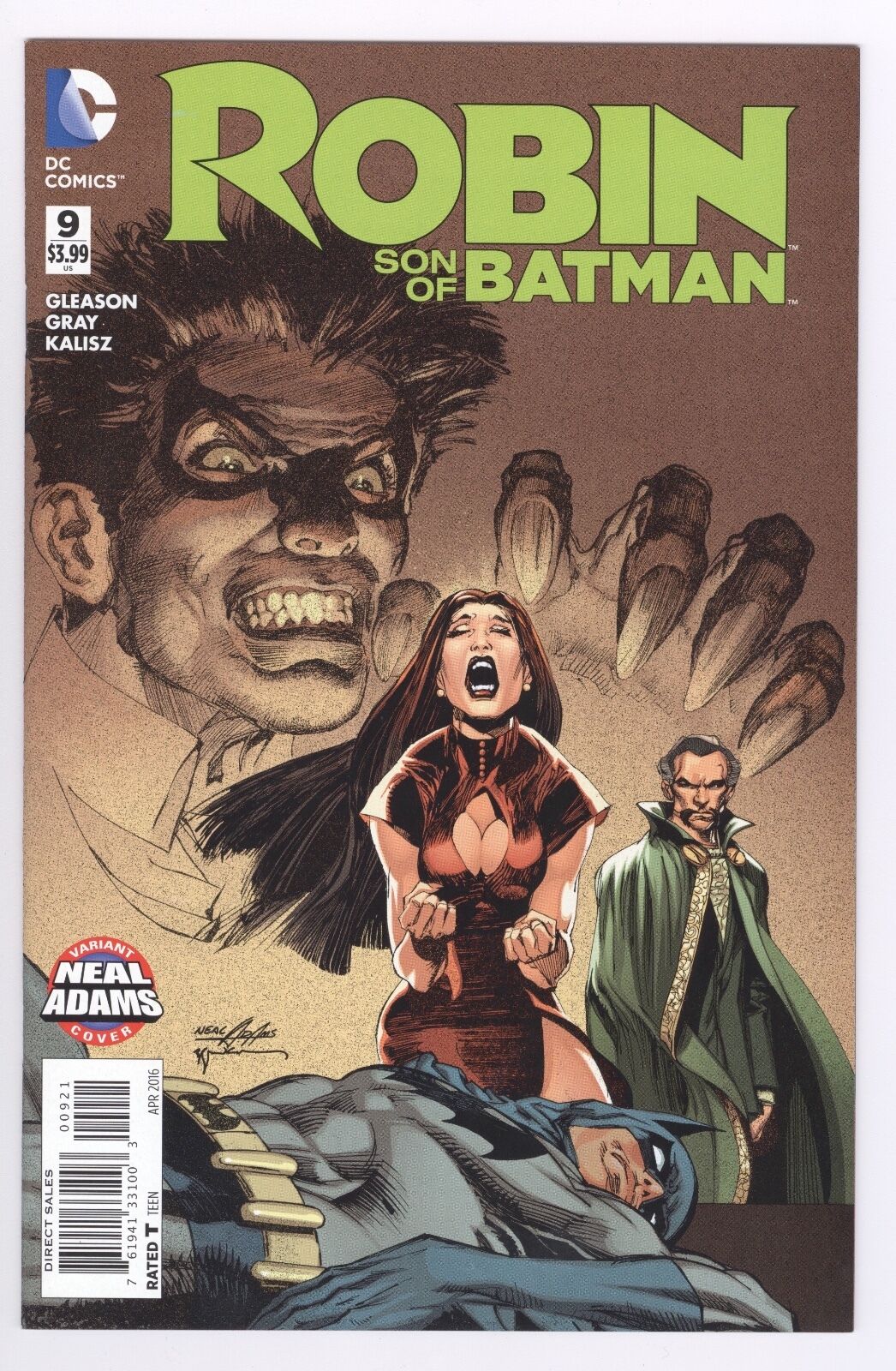 Robin Son of Batman #9 DC COMICS Neal Adams Variant Cover Damian