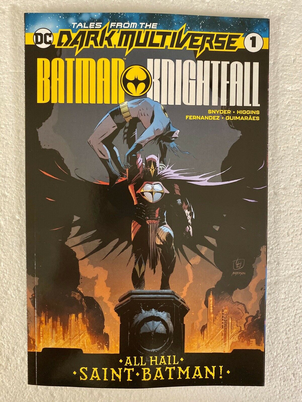 TALES FROM THE DARK MULTIVERSE: BATMAN KNIGHTFALL #1 DC Comics 2019 Snyder