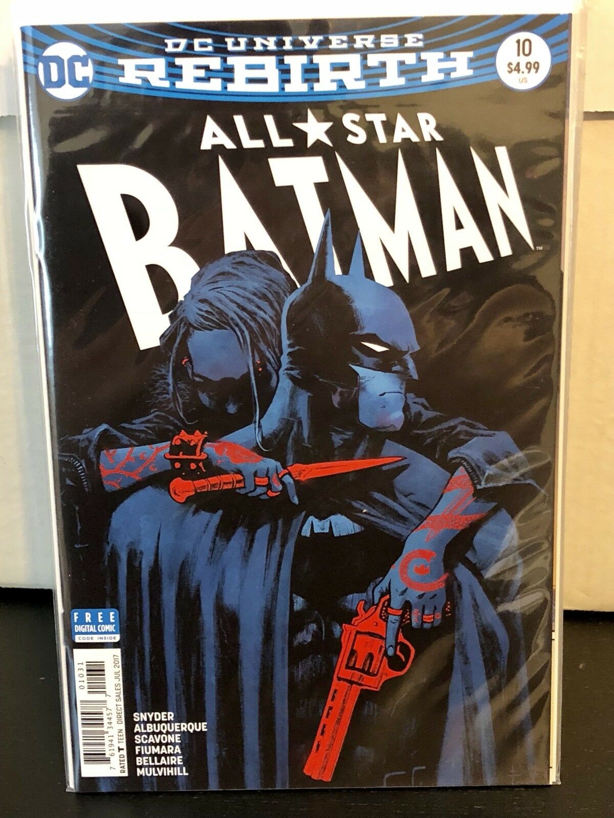 All-Star Batman #10 2017 Fiumara Variant First Appearance of Princess Vik