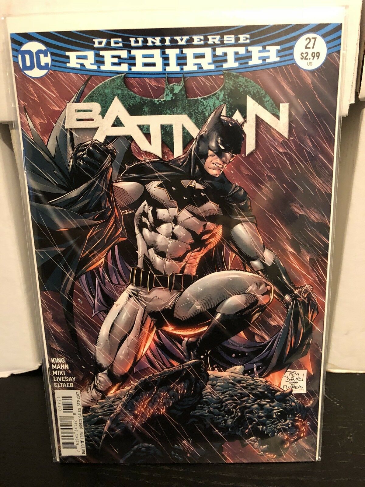BATMAN #27 TONY DANIEL VARIANT WAR OF JOKES AND RIDDLES DC REBIRTH JOKER
