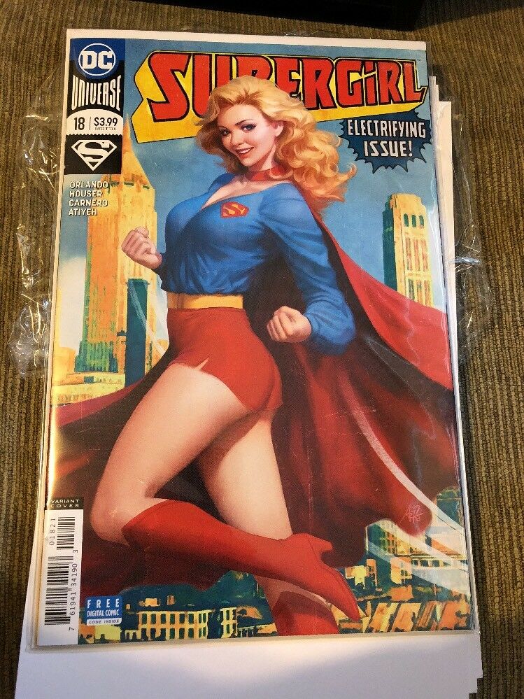Supergirl #18 Variant Stanley Artgerm Lau Rebirth DC Comics