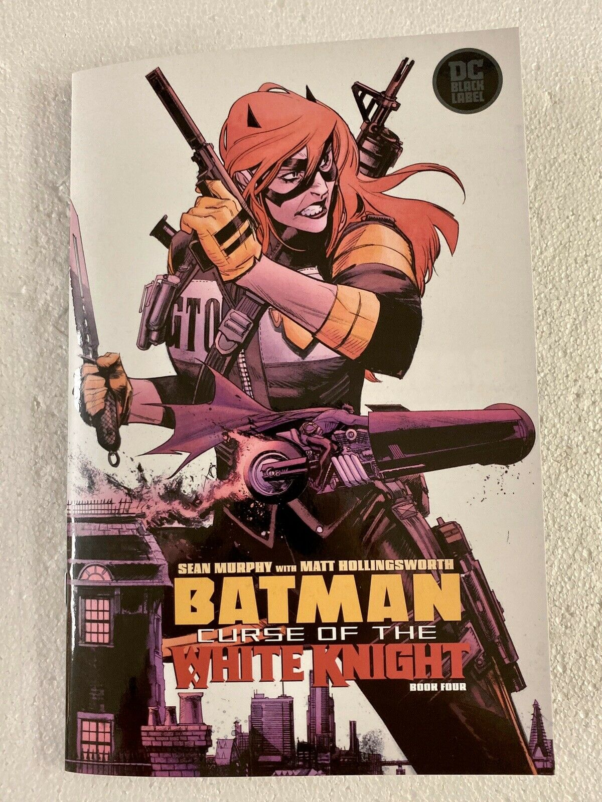 Batman: Curse of the White Knight #4 Cover A  Murphy 2019 DC Comics Black Label