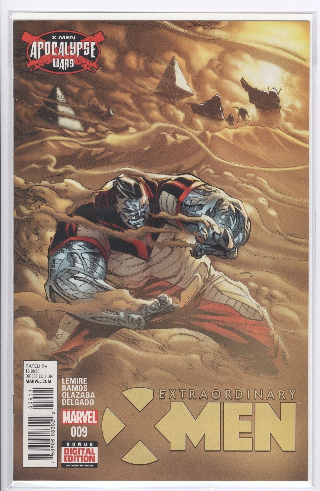 Extraordinary X-Men #9 Apocalypse Wars Colossus Wolverine Marvel Comics