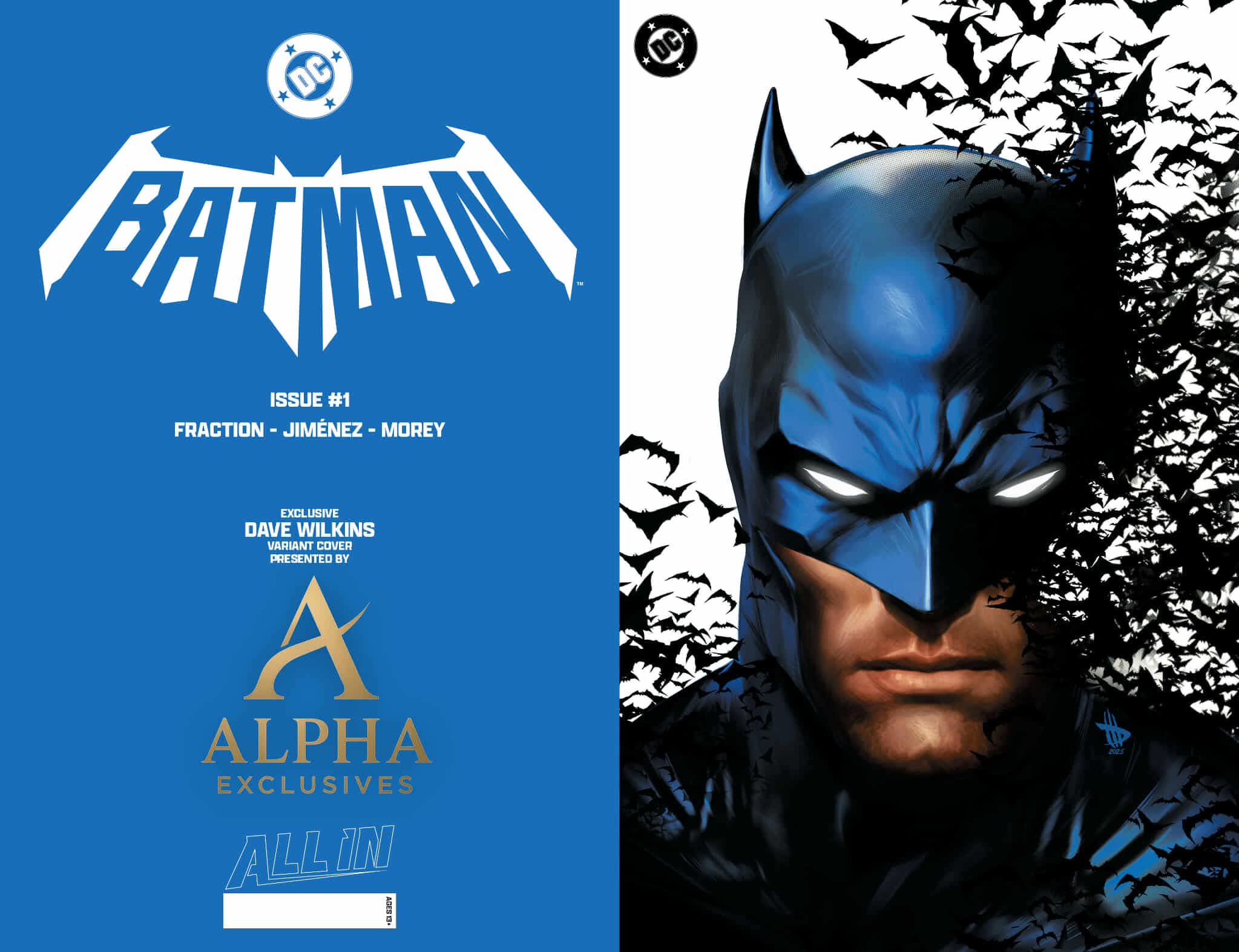 Batman #1 Black Saber Exclusive by Dave Wikins