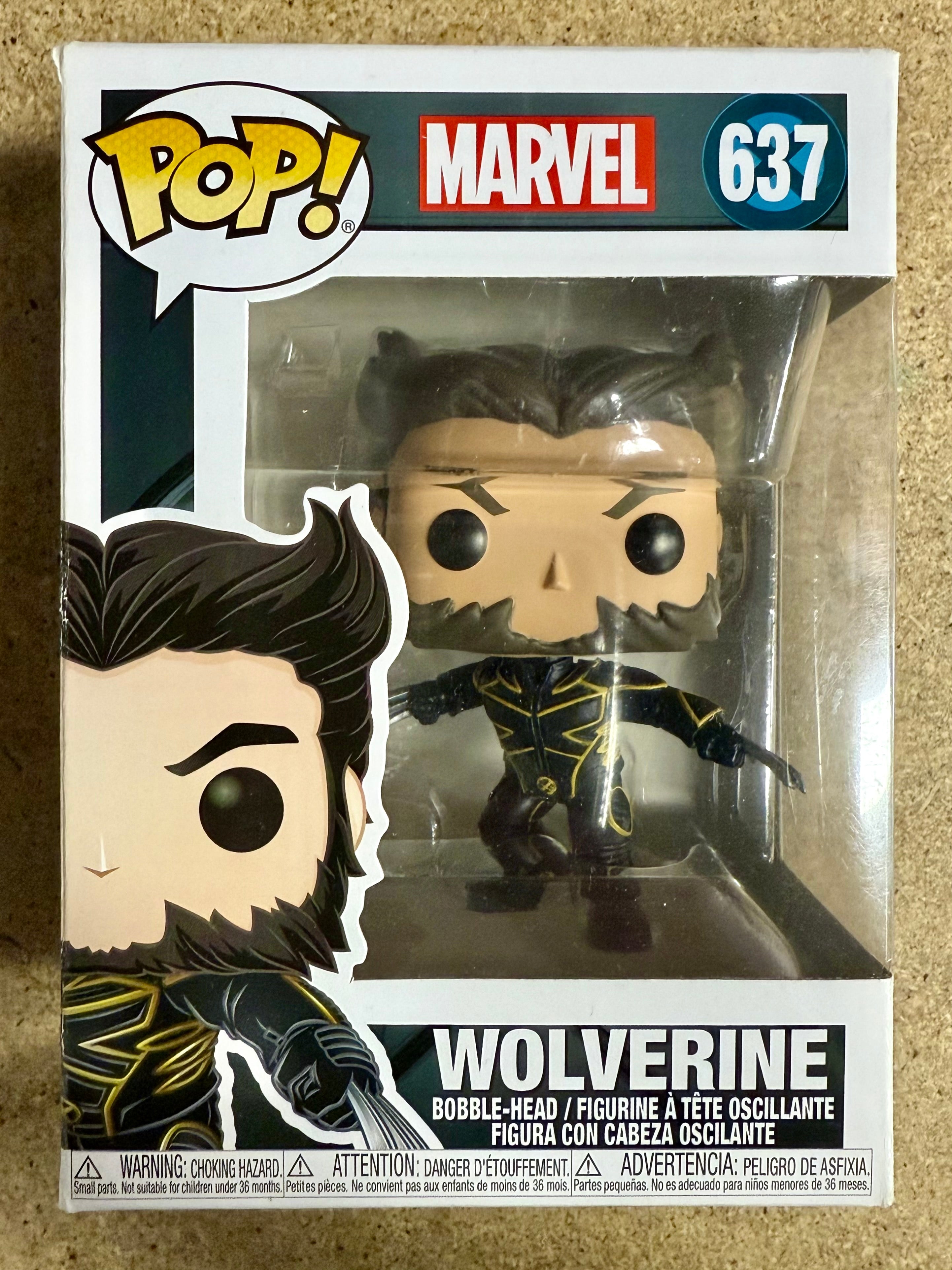 Funko Pop! Marvel Wolverine (2000’s Outfit) #637 X-Men 2020 Vaulted