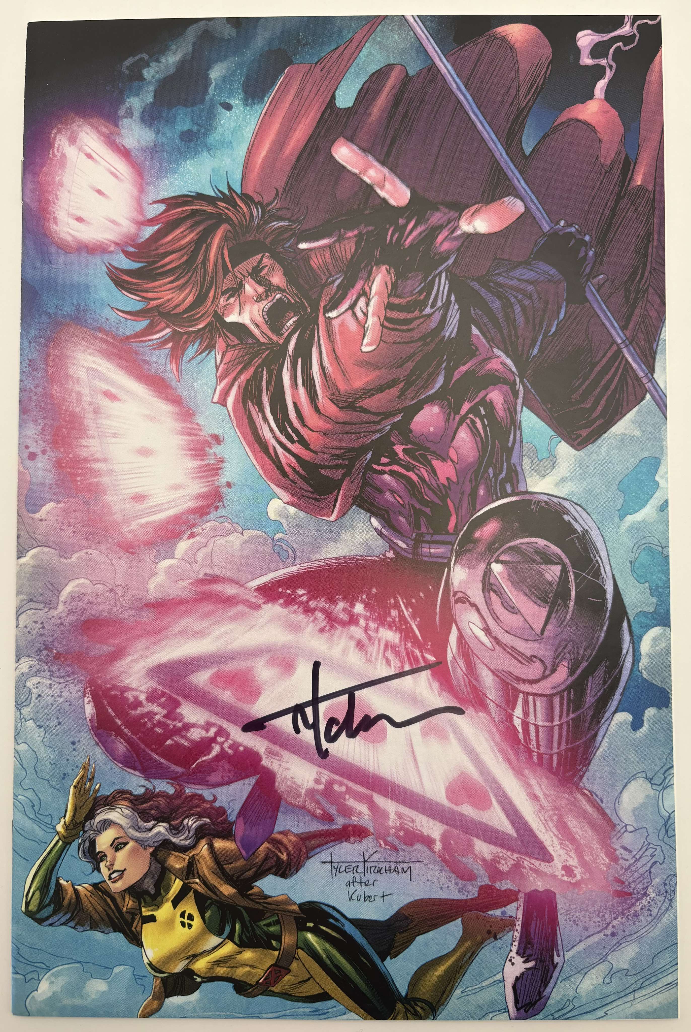 [Signed by Tyler Kirkham] UNCANNY X-MEN #266 FACSIMILE EDITION UNKNOWN COMICS TYLER KIRKHAM VIRGIN VAR [IN STOCK]