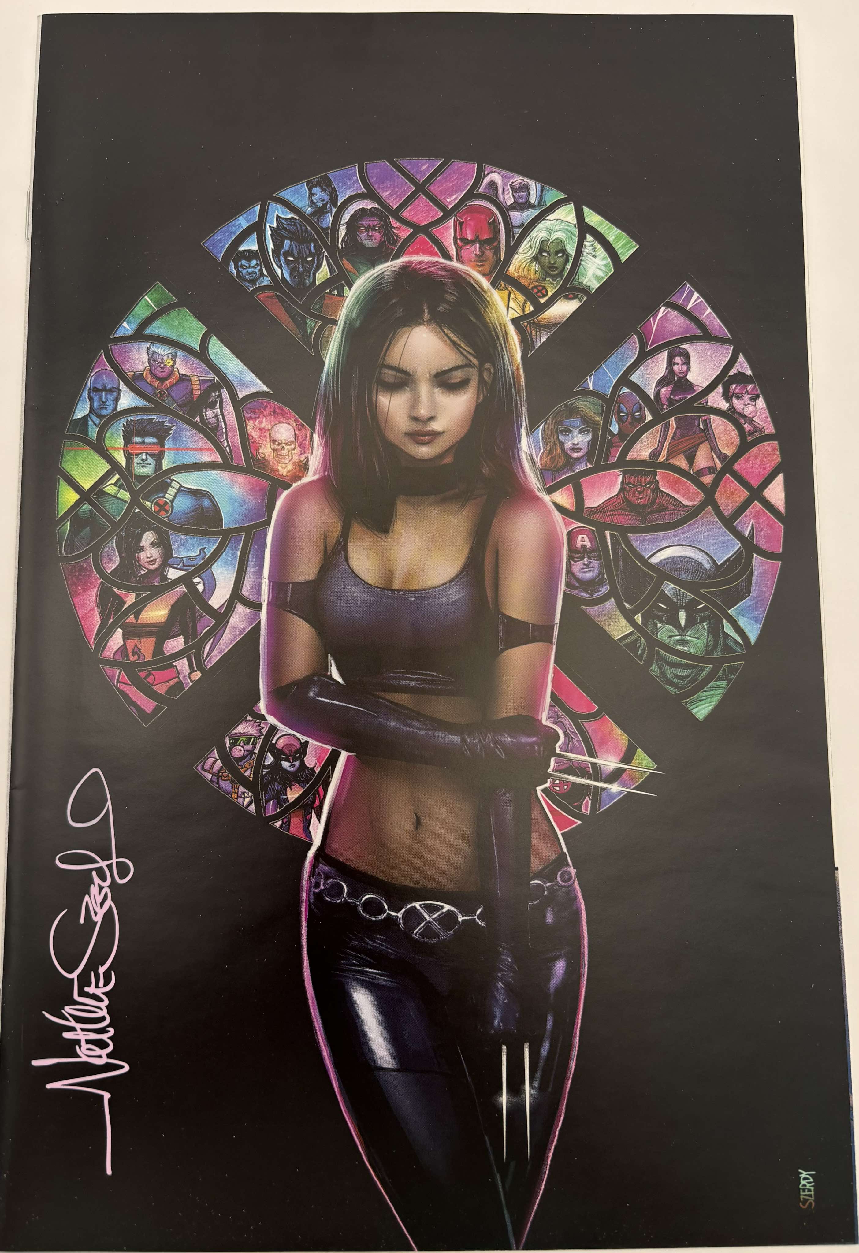 [Signed by Nathan Szerdy] WOLVERINE #40 [FALL] UNKNOWN COMICS NATHAN SZERDY EXCLUSIVE VIRGIN VAR [IN STOCK]