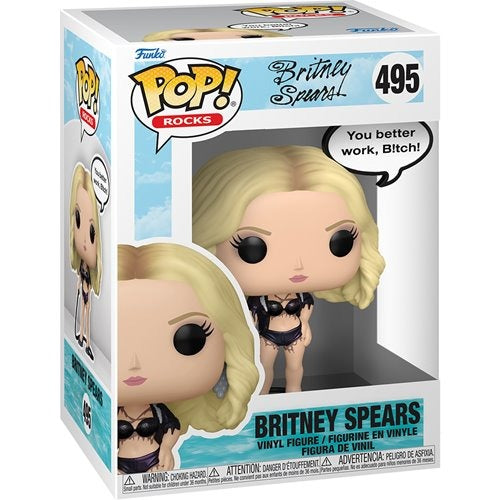 Funko Pop! 495 Rocks - Britney Spears Work B!tch Vinyl Figure