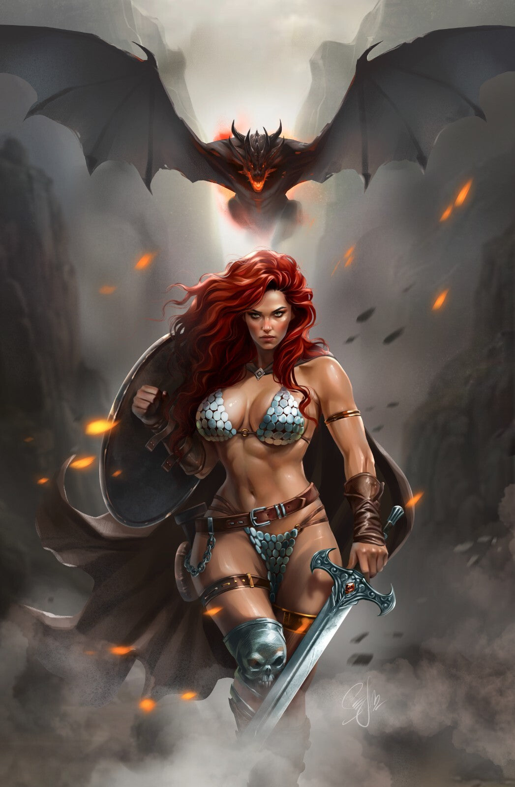 RED SONJA #12 - KATYA SINYUKHINA COVER A SDCC 2024 EXCLUSIVE