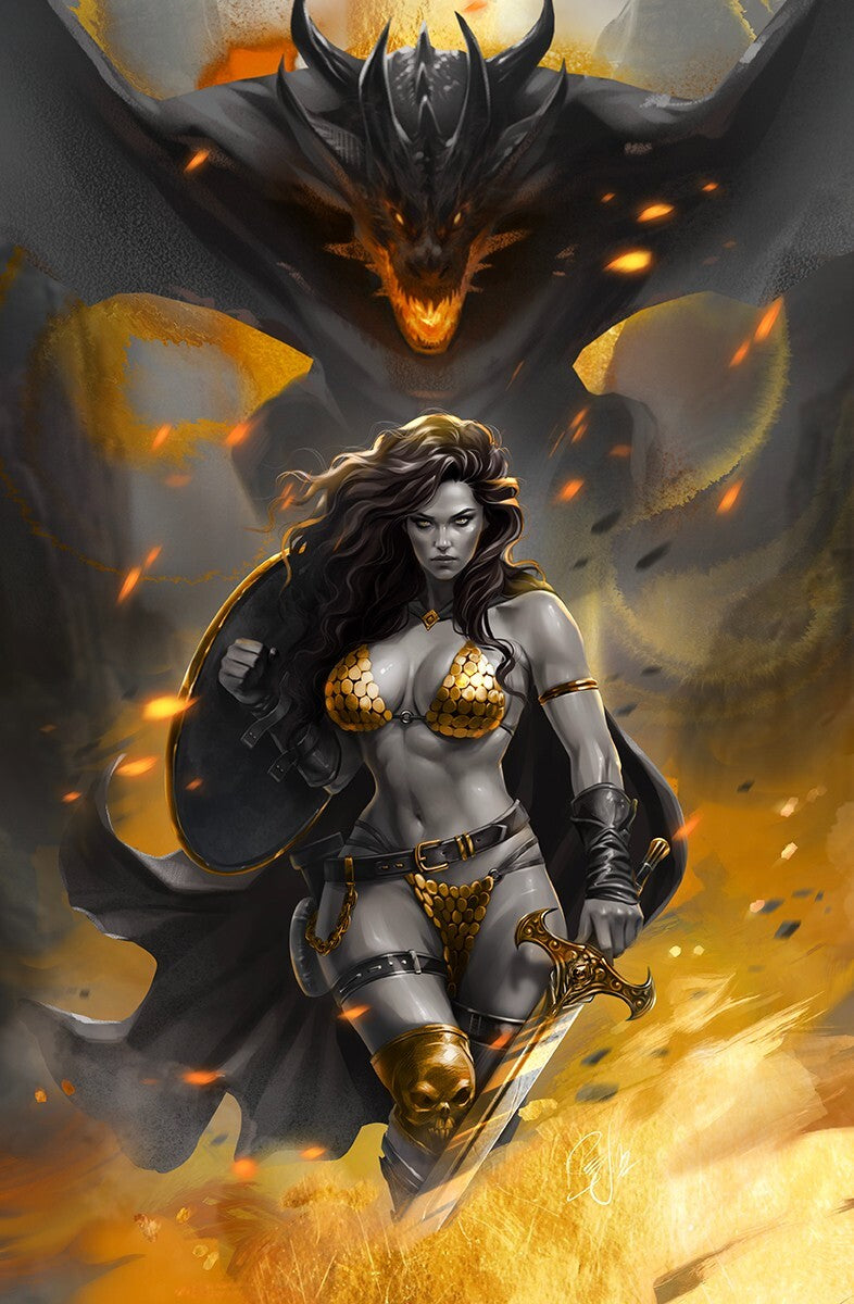 RED SONJA #12 - KATYA SINYUKHINA COVER B SDCC 2024 EXCLUSIVE