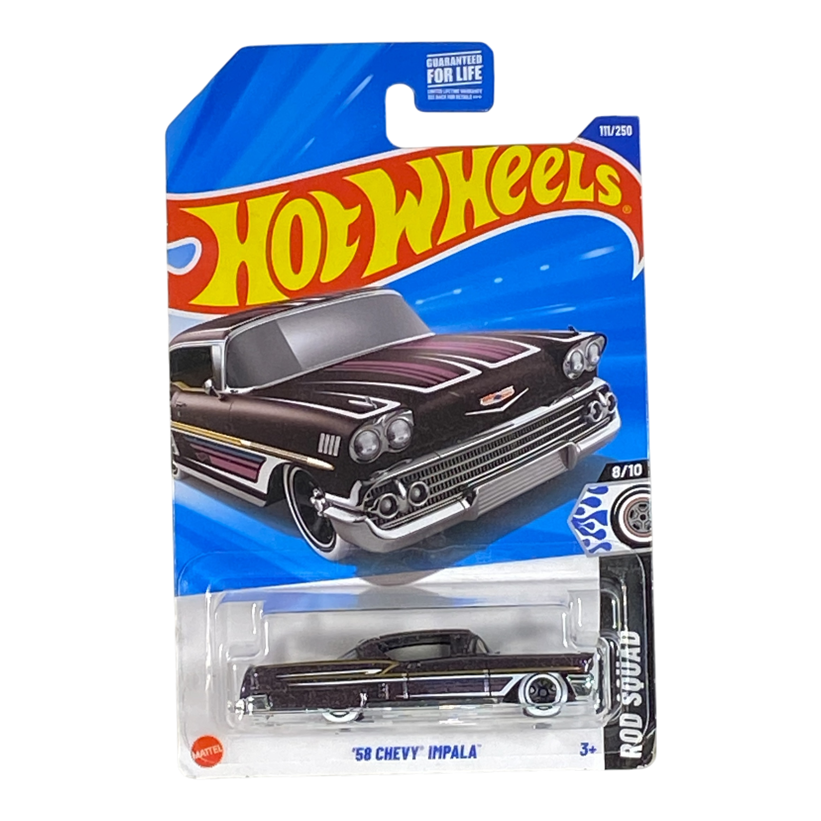 Hot Wheels '58 Chevy Impala - Rod Squad Series 8/10