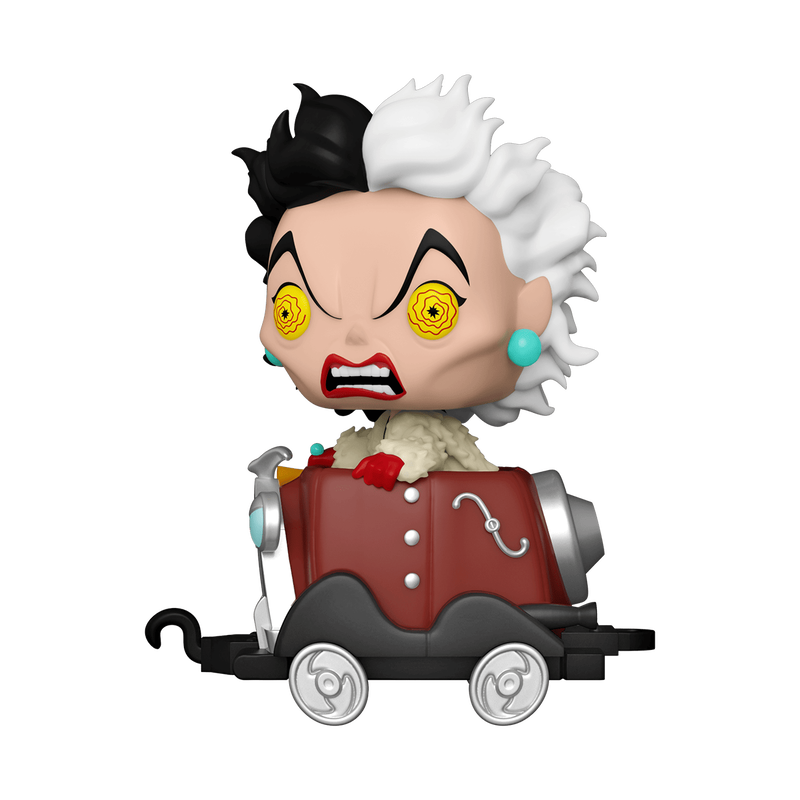 POP! Trains: Disney Villains - Cruella De Vil in Cart (Funko Exclusive)