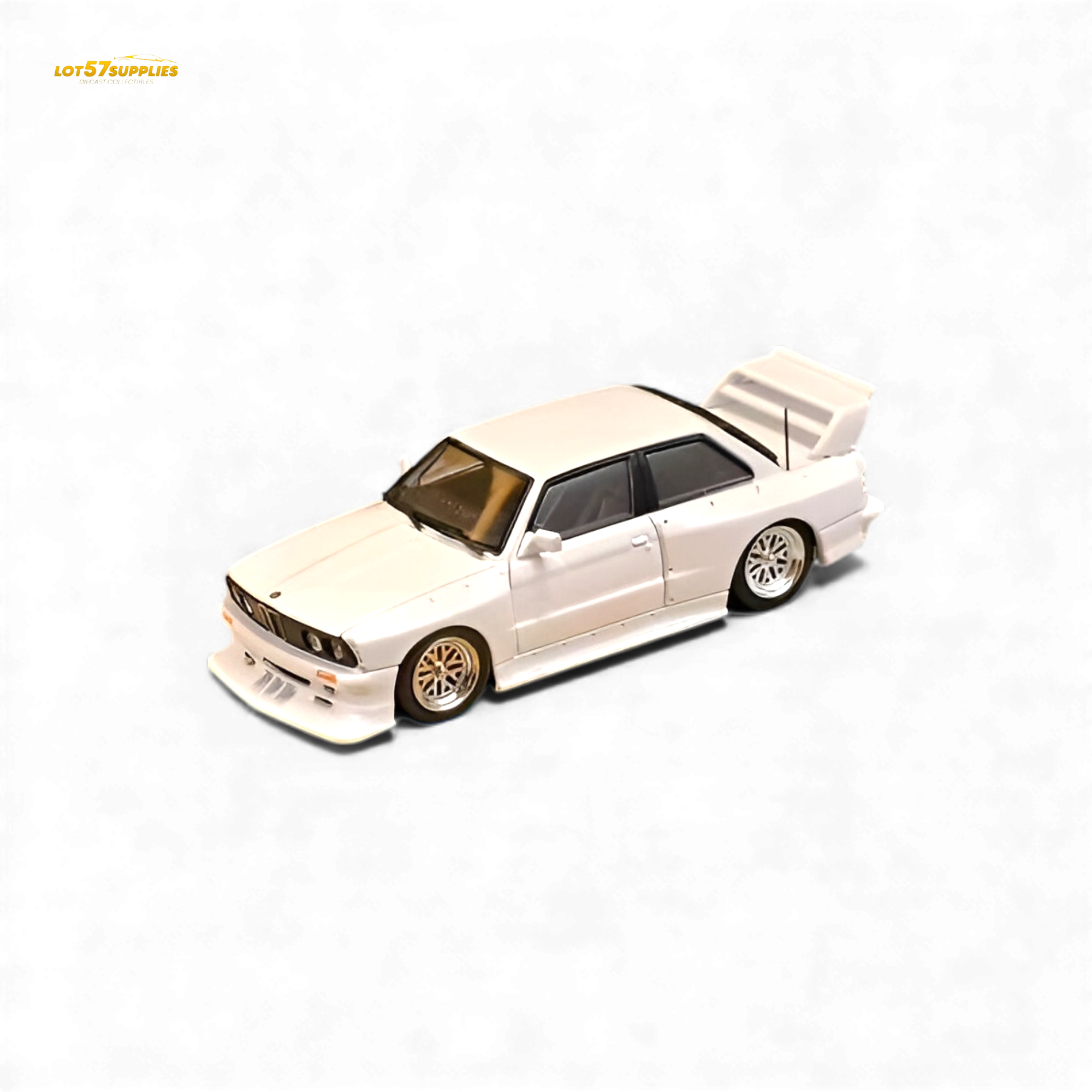 (Pre-Order) SW BMW E30 M3 LTO Modified - White 1:64