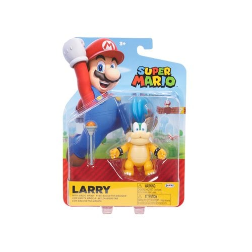 World of Nintendo 4" Action Figure - Larry Koopa with wand