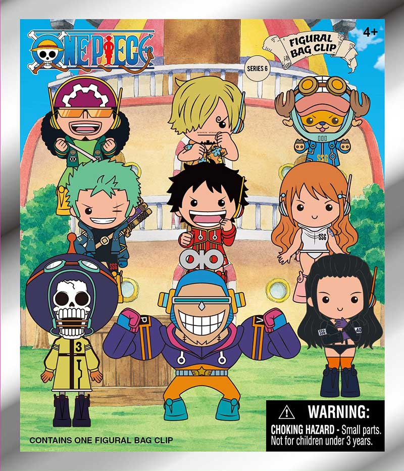 One Piece 3D Foam Bag Clip, Series 6 Blind Bag