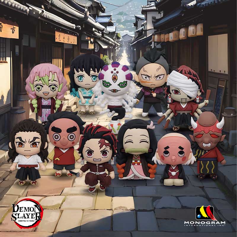 Demon Slayer Season 3 3D Foam Bag Clip Series 7 - Blind Bag Collectible