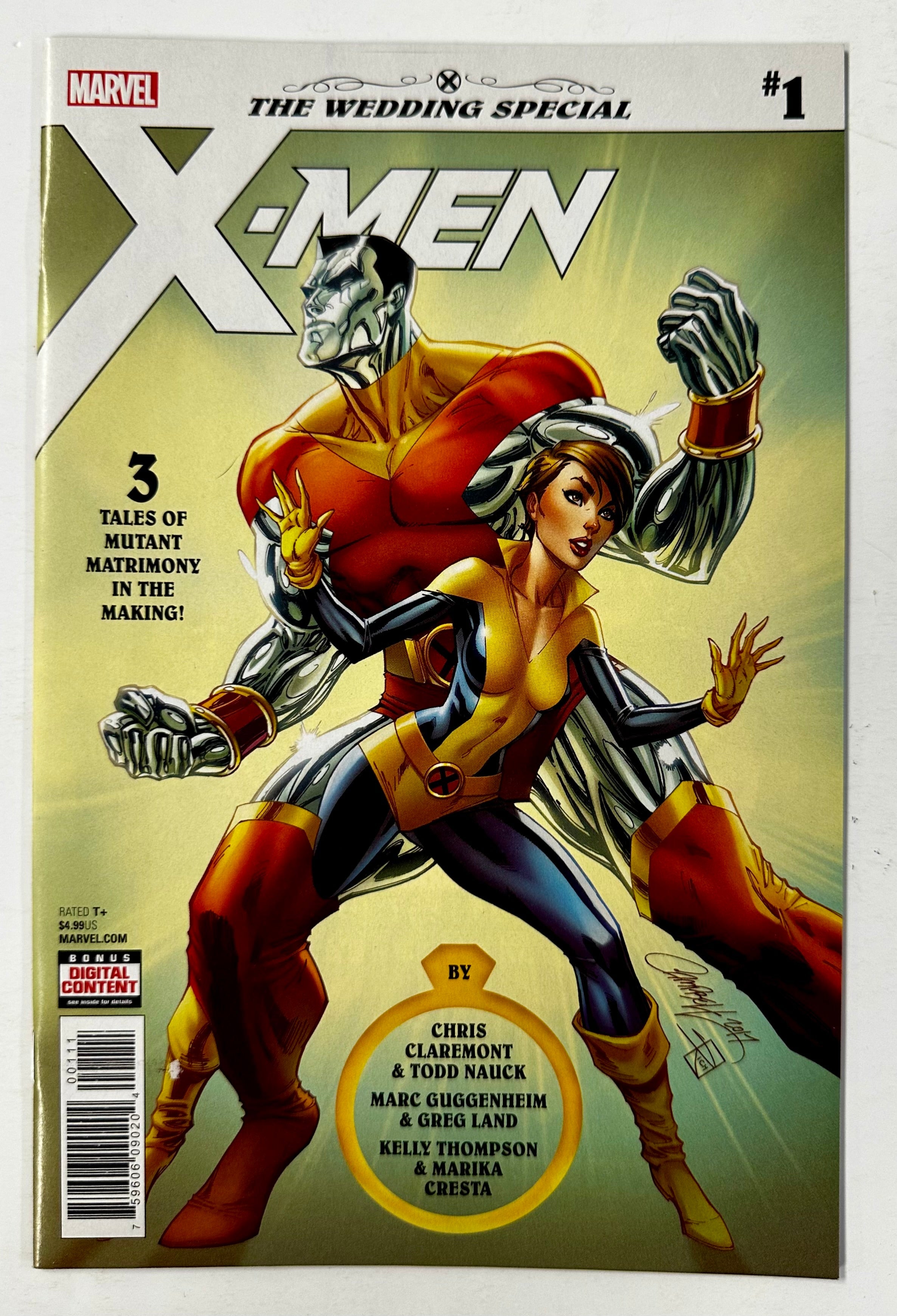 X-Men: the Wedding Special #1 J Scott Campbell Cover A (Marvel Comics July 2018)