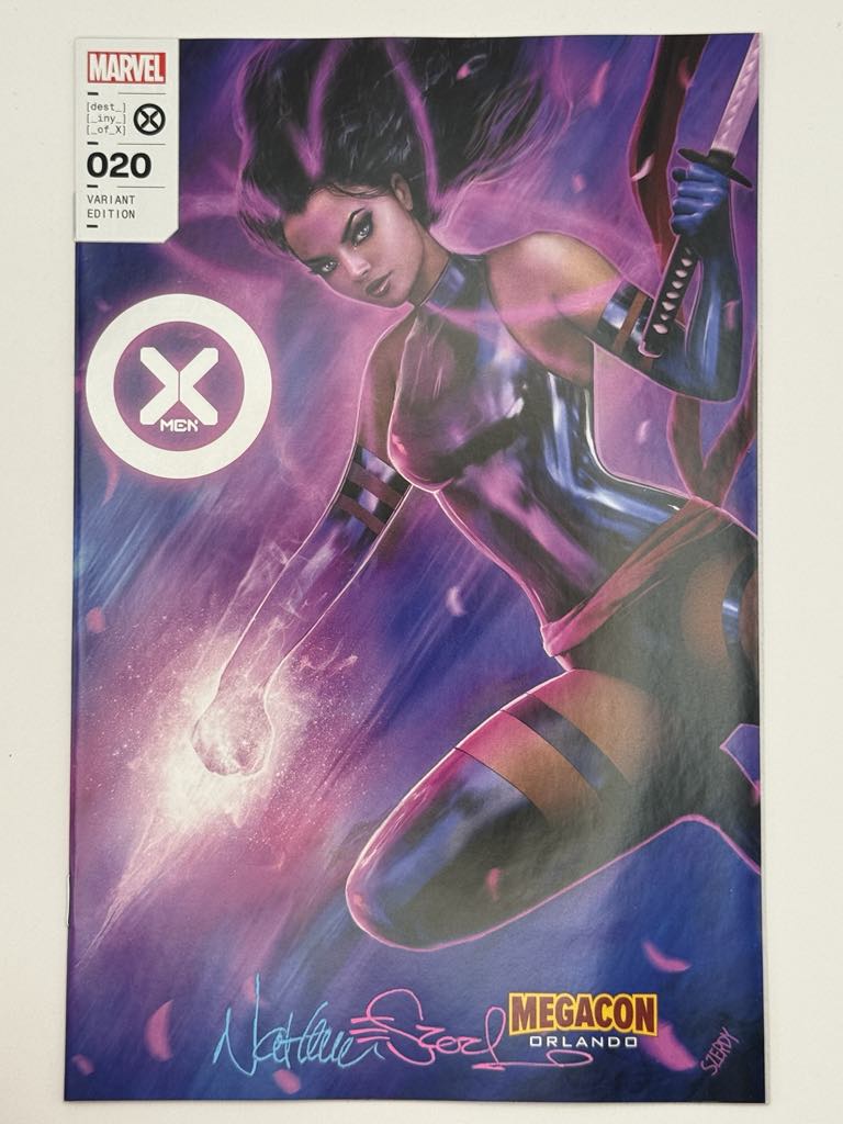 [Signed by Nathan Szerdy] X-MEN #20 UNKNOWN COMICS MEGACON EXCLUSIVE VAR [IN STOCK]