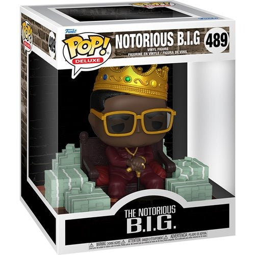 Funko Pop! #489 - Notorious B.I.G. Deluxe Vinyl Figure