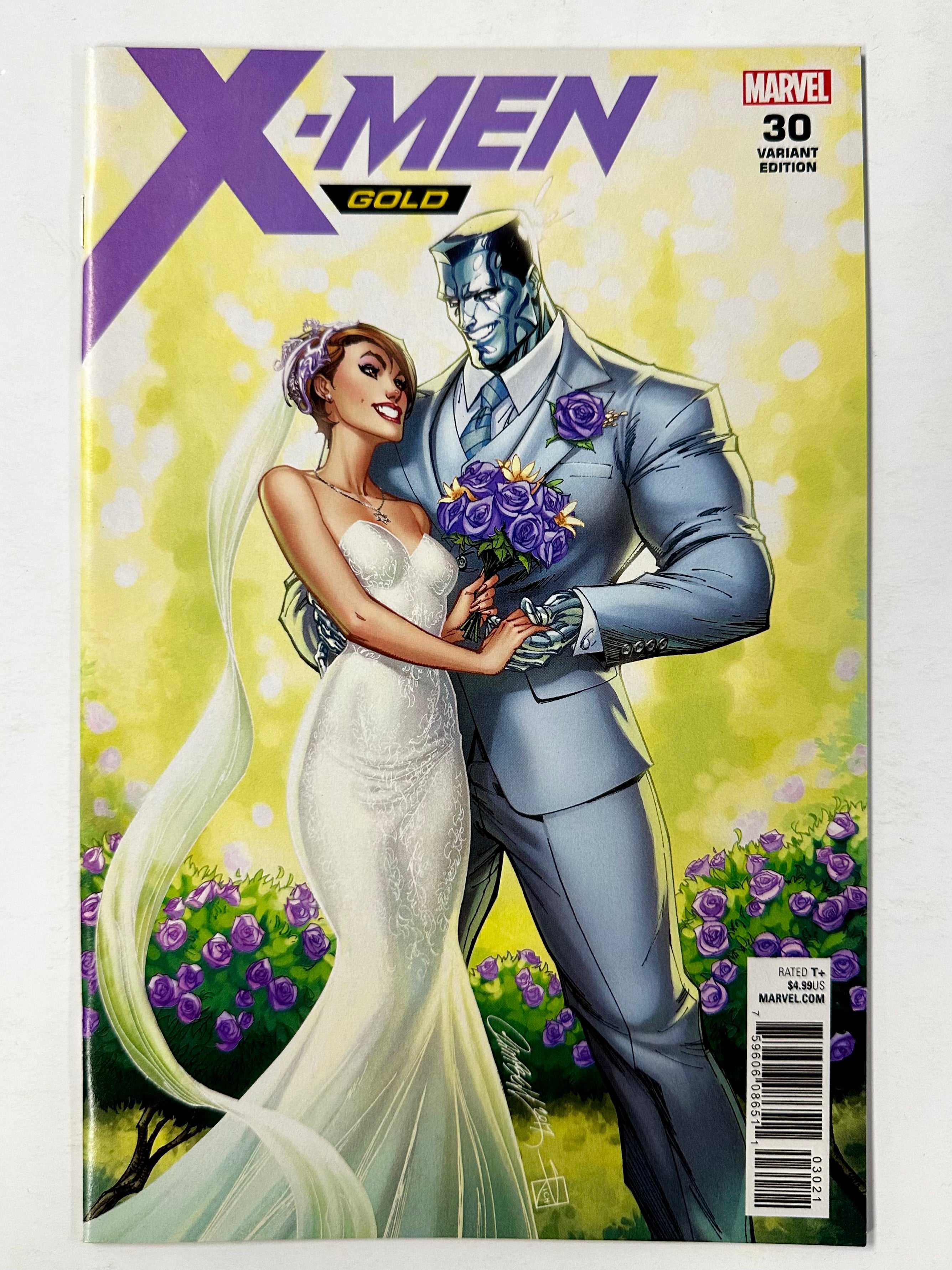 X-Men Gold #30 J Scott Campbell Wedding Variant B (Marvel Comics 2018)